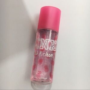 pink fresh and clean perfume